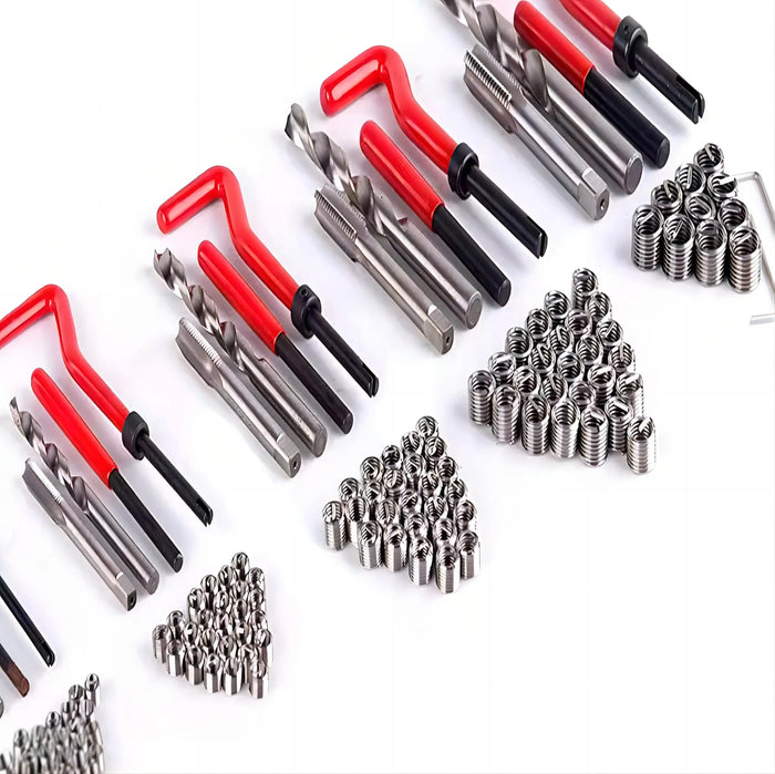 131pcs Thread Repair Kit, Heli Coil Kit FairTools