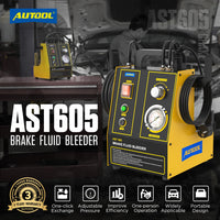 AUTOOL AST605 Car Pulsating Brake Oil Changer Single Clutch Slave Cylinders Brake Extractor Oil Pump Machine for 110/220V Power Autool