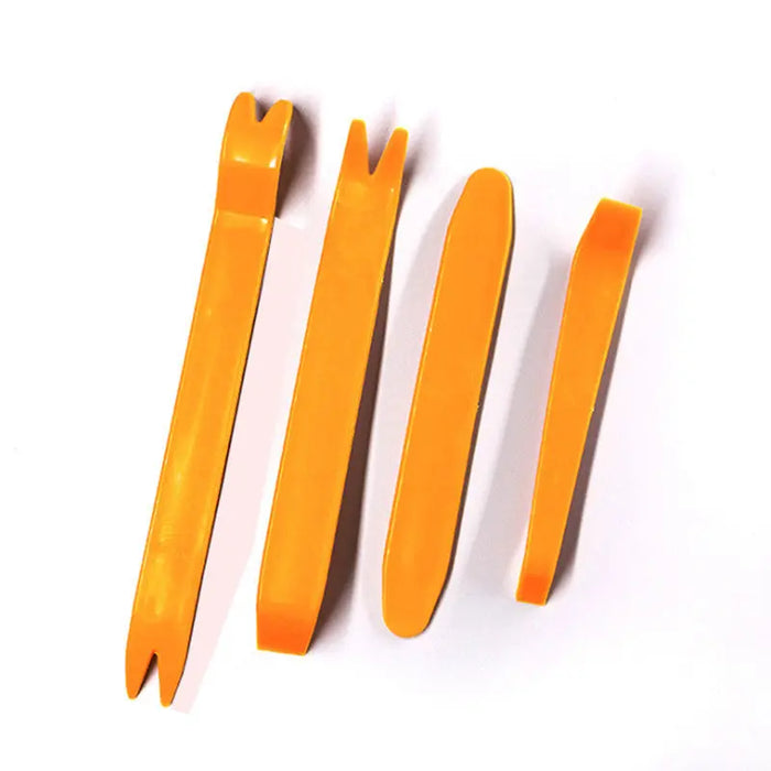 4PCS/ Set Auto Car Trim Audio Removal Door Clip Panel Dismantle Kit Installer Pry Tool Set - FairTools 4PCS/ Set Auto Car Trim Audio Removal Door Clip Panel Dismantle Kit Installer Pry Tool Set