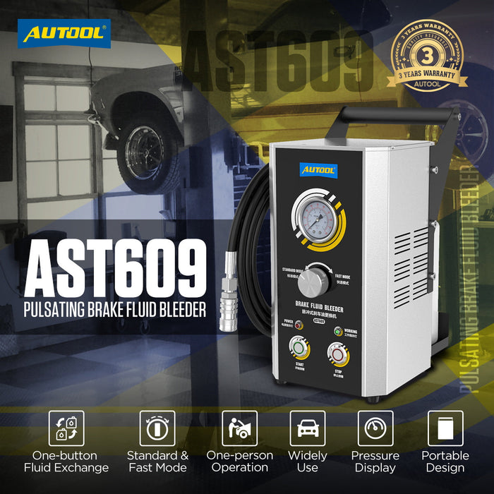 AUTOOL AST609 Car Pulsating Brake Fluid Changer Autool