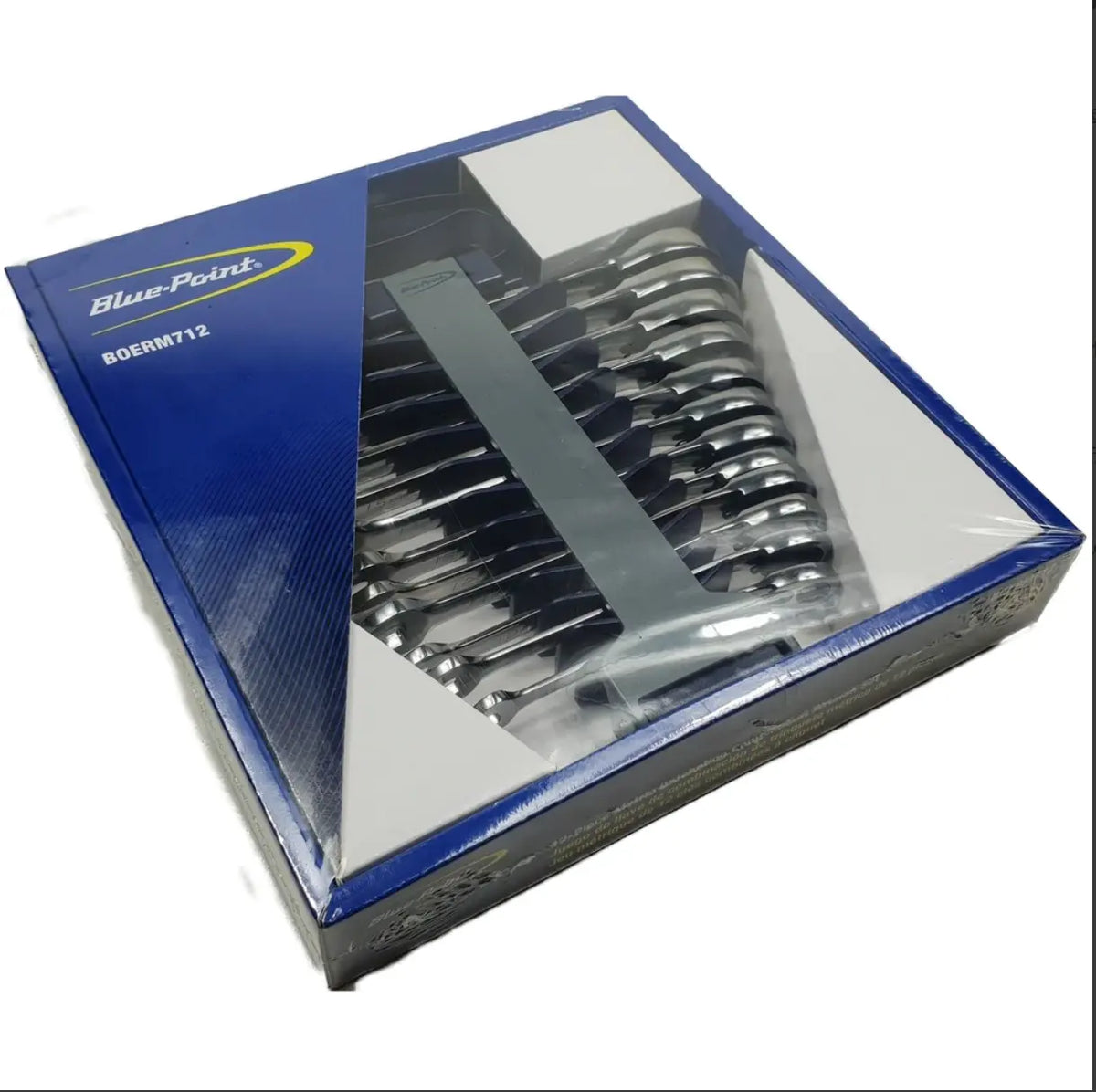 Blue Point 12 Piece Metric Ratchet Spanner Set Boerm712 - FairTools Blue Point 12 Piece Metric Ratchet Spanner Set Boerm712