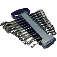 Blue Point 12 Piece Metric Ratchet Spanner Set Boerm712 - FairTools Blue Point 12 Piece Metric Ratchet Spanner Set Boerm712