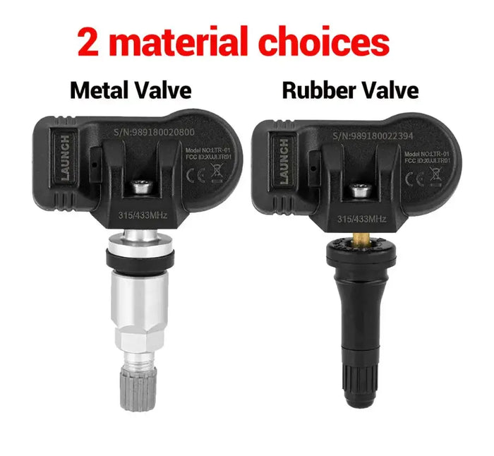 LAUNCH 2 IN 1 UNIVERSAL TPMS REPLACEMENT SENSOR 315MHZ & 433MHZ - FairTools