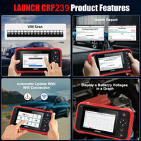 OBD2 Car Diagnostic Scan Tools - Launch CRP239