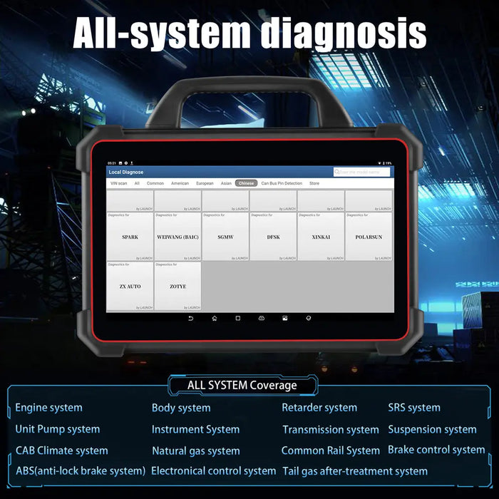 Launch X-431 PAD VII Professional Diagnostic Scan Tool Support Online Coding and Programming - FairTools