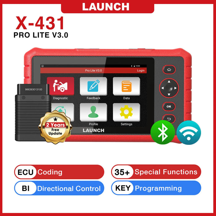 Launch X-431 Pro Lite V3.0 Diagnostic Scan Tool Touch Screen - FairTools