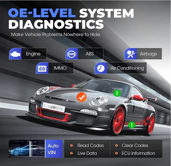 Launch X431 CRP919X OBD2 Scanner Bi-Directional Scan Tool - FairTools