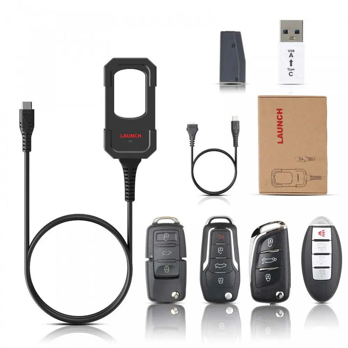 Launch X431 Key Programmer Remote Maker with 4 Sets of Smart Keys and Super Chip - FairTools