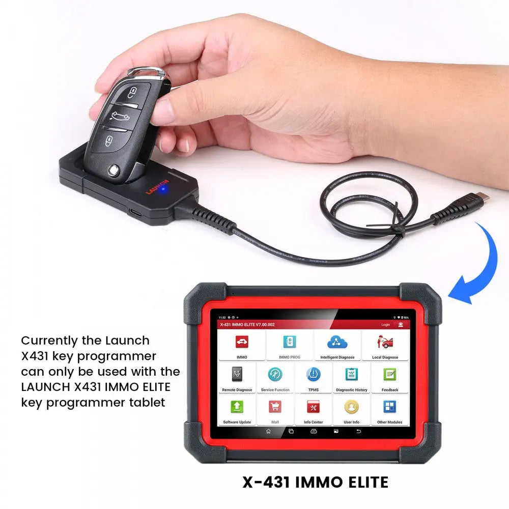 Launch X431 Key Programmer Remote Maker with 4 Sets of Smart Keys and Super Chip - FairTools
