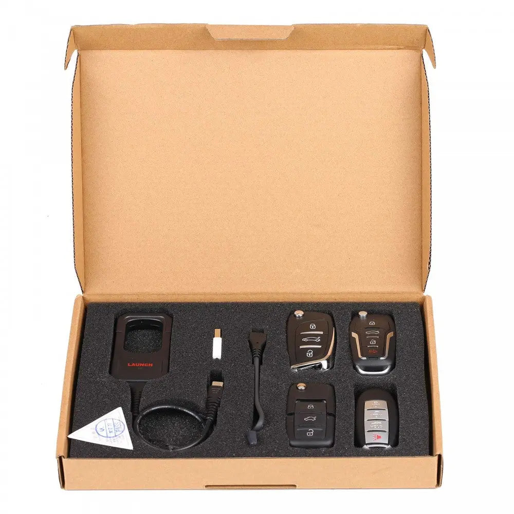 Launch X431 Key Programmer Remote Maker with 4 Sets of Smart Keys and Super Chip - FairTools