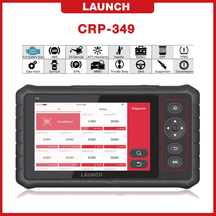 Launch car scan tool Creader Professional CRP349 OBD2 Car Diagnostic scan Tool - FairTools Launch car scan tool Creader Professional CRP349 OBD2 Car Diagnostic scan Tool