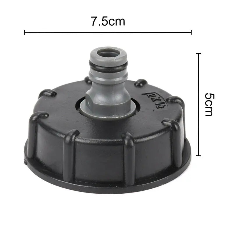 New IBC 1000l 1/2'' water tank to garden hose adapter coarse thread FairTools