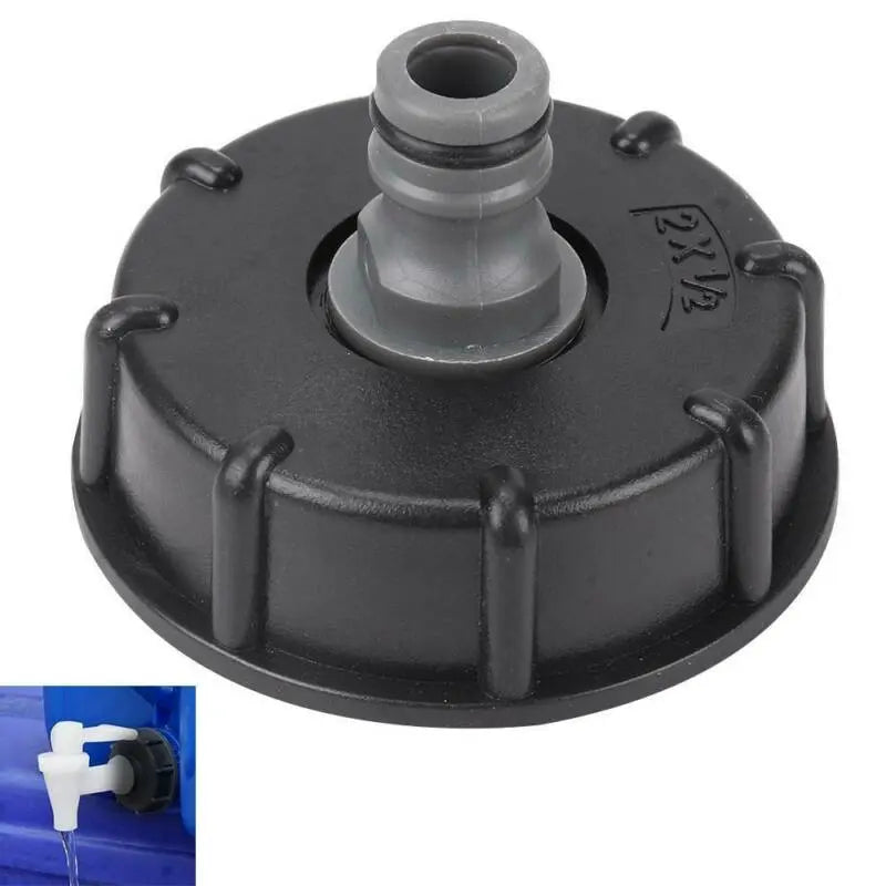 New IBC 1000l 1/2'' water tank to garden hose adapter coarse thread FairTools
