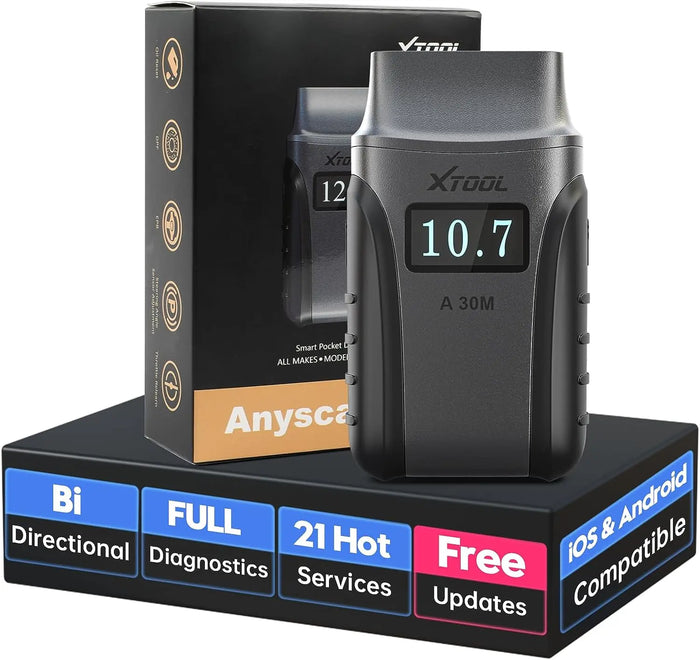 Features of the XTOOL Anyscan A30M Wireless BT Scanner Tool