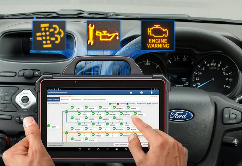 Oil reset DPF regen engine light scanner 
