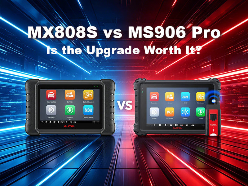 MX808S  vs MS906 Pro active test ecu coding