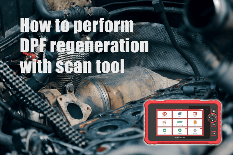 Launch CRP919S CRP359 DPF Regeneration