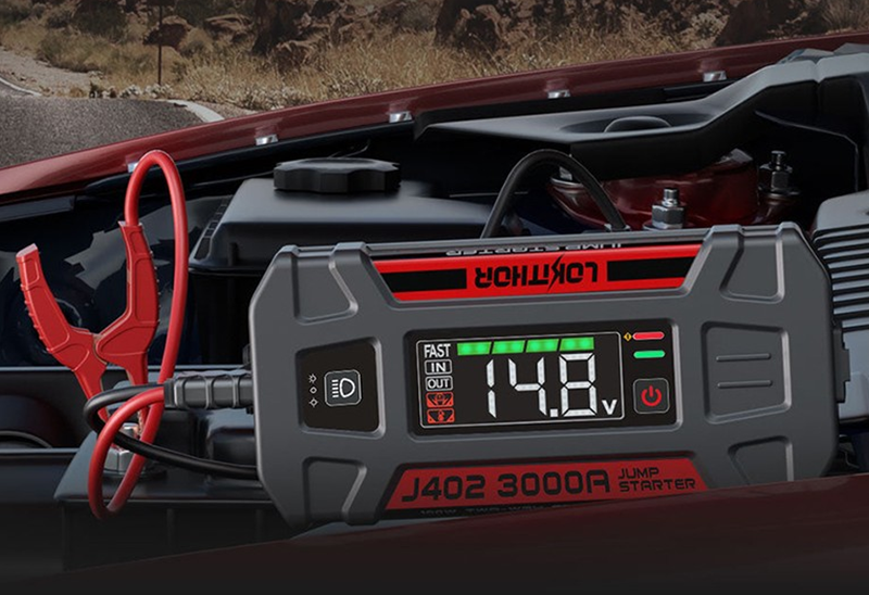 Lokithor Jump starter battery charger
