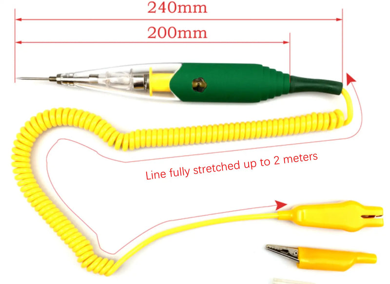 12V/24V Automotive Circuit Voltage Tester - FairTools 12V/24V Automotive Circuit Voltage Tester