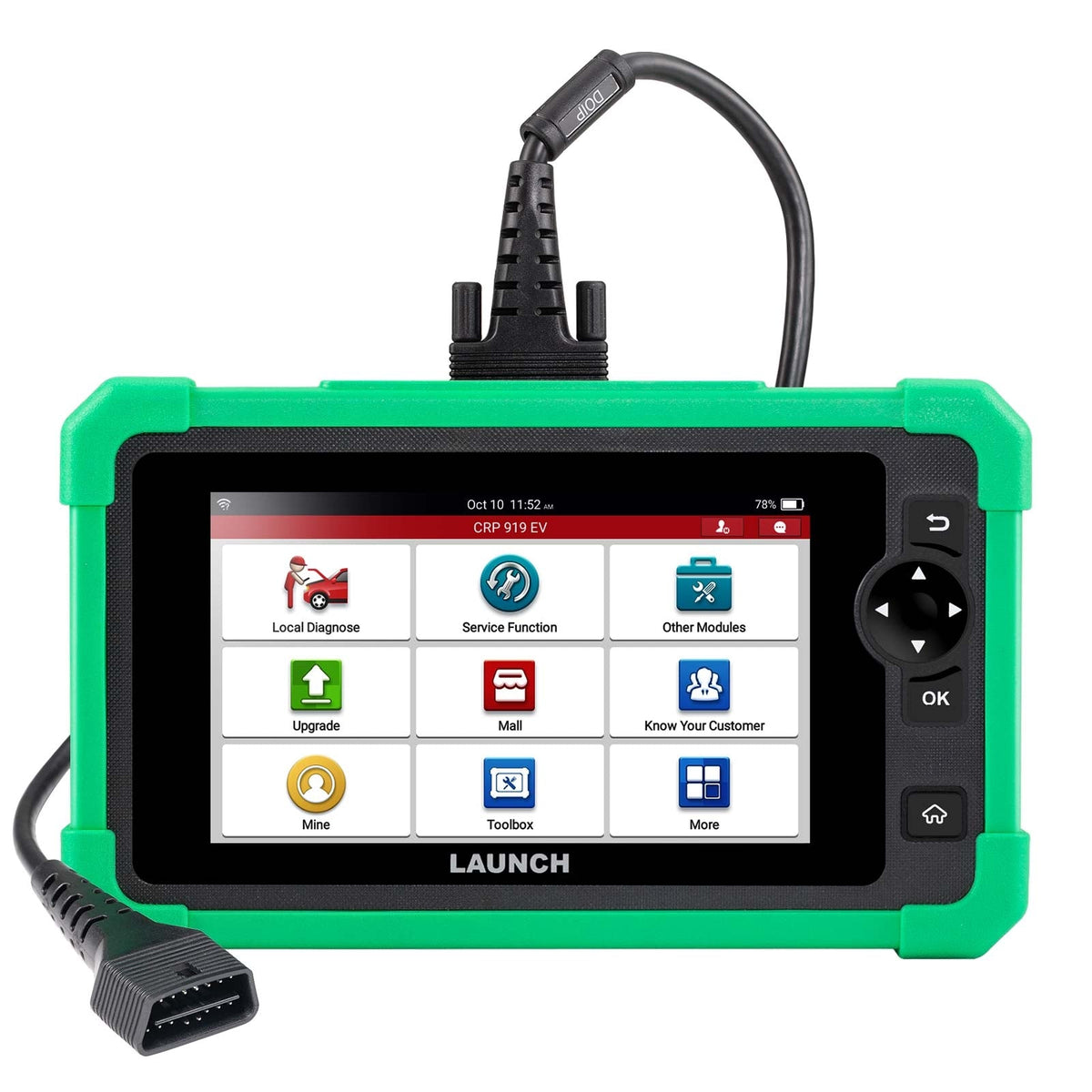 LAUNCH CRP919 EV Diagnostic Scanner 43+ Service Functions for Electric Vehicles New Energy Cars Launch