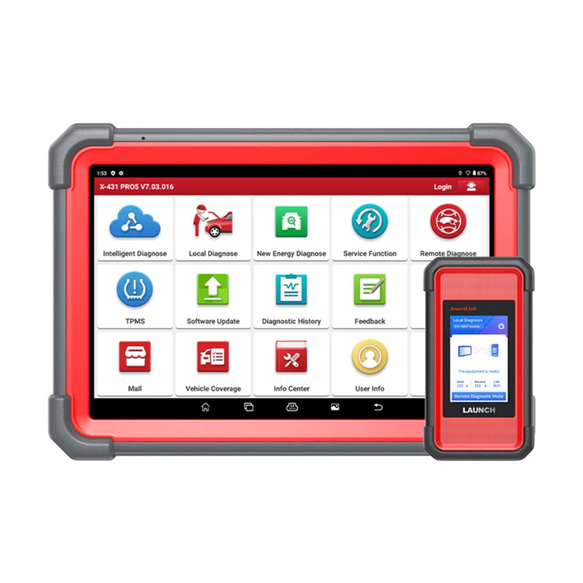 Launch X431 PRO3 PRO5 SmartLink Diagnostic Scan Tool J2534 Programming FairTools