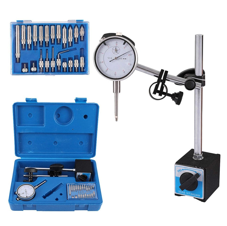0-10mm Dial Indicator & Magnetic Base Precision Inspection Set ...
