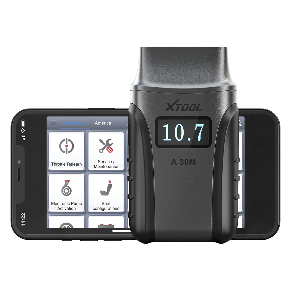 XTOOL Anyscan A30M Wireless BT OBD2 Scanner Tool for Android & iPhone Odometer Xtool