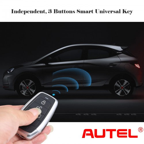 AUTEL IKEYAT003BL 3 Buttons Independent Universal Smart Key 5Pcs/set FairTools