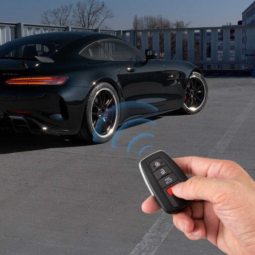 AUTEL IKEYTY8A4AL Toyota Style 4 Buttons Smart Key Lock, Unlock, Trunk, Panic 5Pcs/Set Autel