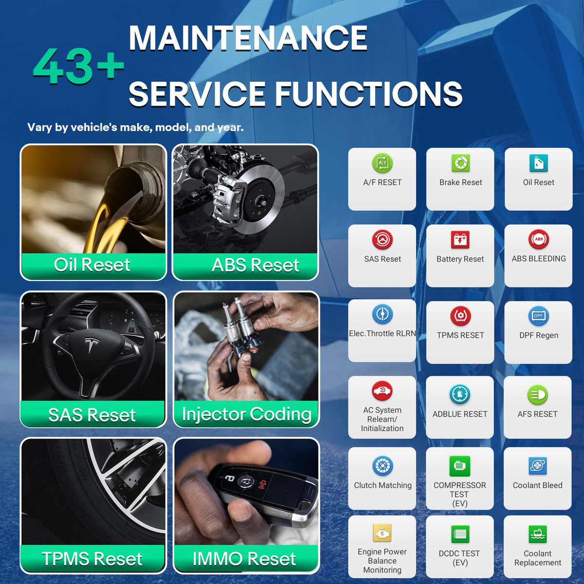 LAUNCH CRP919 EV Diagnostic Scanner 43+ Service Functions for Electric Vehicles New Energy Cars Launch