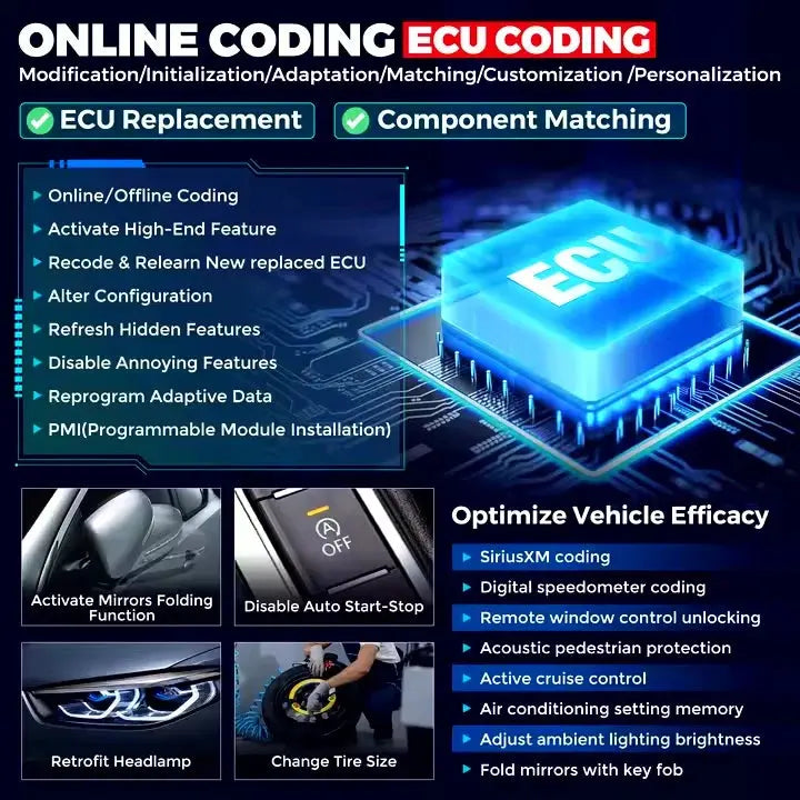 LAUNCH X431 PRO3 LINK SmartLink Truck & Passenger Diagnostic Scan tool Launch