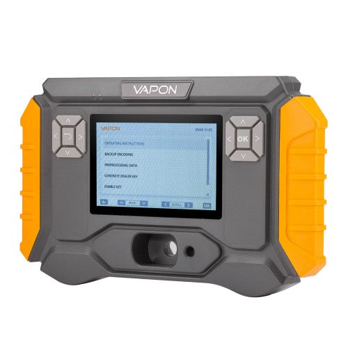 Vapon VP100 BMW Key Programmer Supports BMW G Series BDC2 Add Key/Module Cloning Lifetime Free Update Vapon