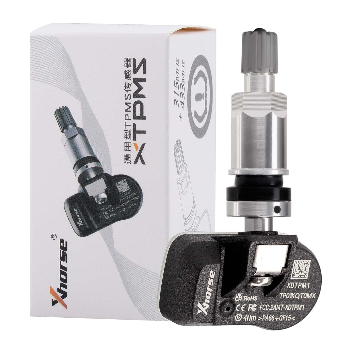 XHORSE XDTPM1EN XTPMS TPMS Sensor 315MHZ/433MHZ for Key Tool MIDI/Key Tool Plus/Key Tool Max ProXHORSE XDTPM1EN XTPMS TPMS Sensor 315MHZ/433MHZ for Key Tool MIDI/Key Tool Plus/Key Tool Max Pro Xhorse