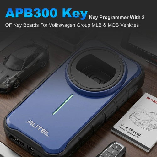 AUTEL APB300 Key Programmer With 2 Pieces of Key Boards For Volkswagen Group MLB & MQB Vehicles Autel