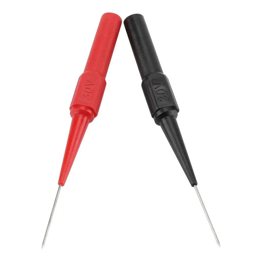 2Pcs Multimeter Testing Lead Extention Back Probes Sharp Needle Micro Pin Hot - FairTools 2Pcs Multimeter Testing Lead Extention Back Probes Sharp Needle Micro Pin Hot