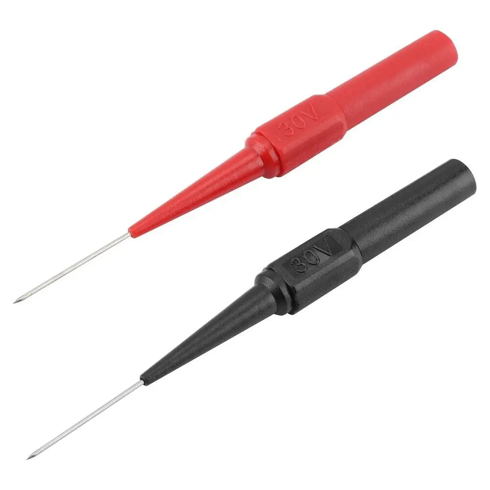 2Pcs Multimeter Testing Lead Extention Back Probes Sharp Needle Micro Pin Hot - FairTools 2Pcs Multimeter Testing Lead Extention Back Probes Sharp Needle Micro Pin Hot