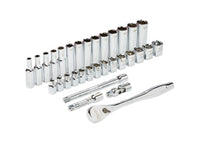 3/8" Drive 32pc Ratchet & Socket Set - Metric Milwaukee 48229508 Milwaukee