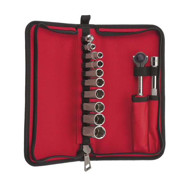 Milwaukee 12 Piece Tradesman 3/8" Ratchet Set FairTools