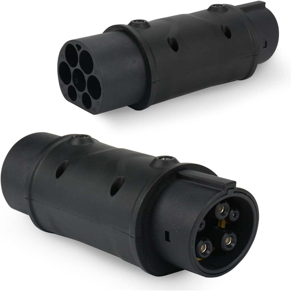 Type 2 to Type 1  Charging Adapter For EV Chargers 32A 32A 7.2kW FairTools