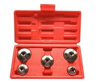 5PC Oil Filter Cap Wrench Socket Tool Set - FairTools