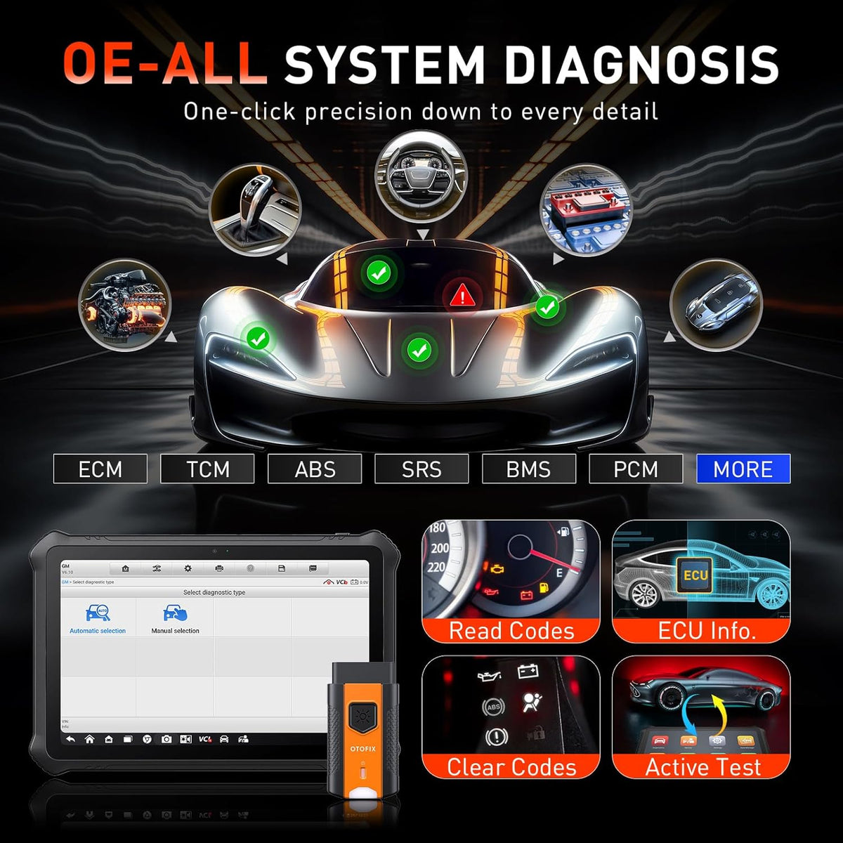 OTOFIX D1 PROS2 Professional Scanner ECU Coding Tool otofix