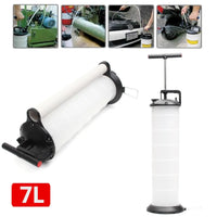 7L Manual Vacuum Oil Fluid Extractor Pump Car Truck Boat Pump Oil Changer FairTools