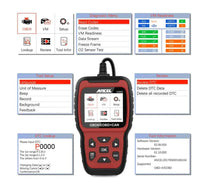 Ancel AS500 Code Reader OBD2 Scanner Engine Ancel