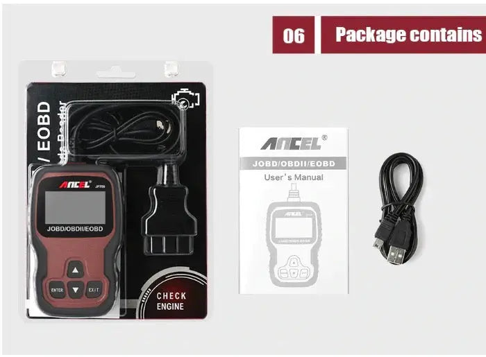 Ancel JP700 JOBD OBD2 Diagnostic Scanner Japanese Cars Toyota/Nissan/Honda/Mazda Ancel