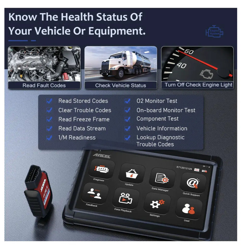 Diagnostic Car Scanner Ancel X6 HD 