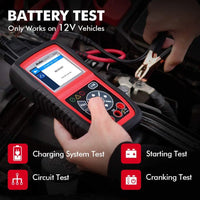 Code Reader Battery Tester Avometer for 12 Volts Batteries