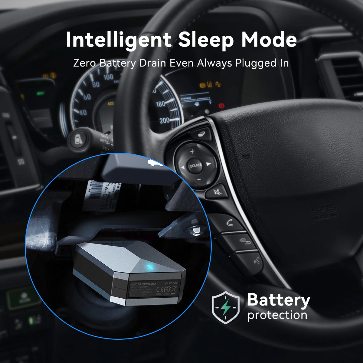 Thinkcar Mucar BT200 MAX AI-Powered OBD2 Bluetooth Scanner Bi-Directional Free Lifetime Update FairTools