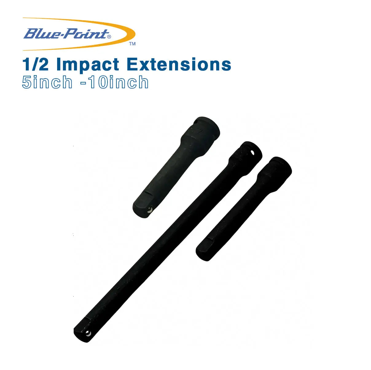 Blue Point 1/2 Impact Extensions 5inch -10inch - FairTools