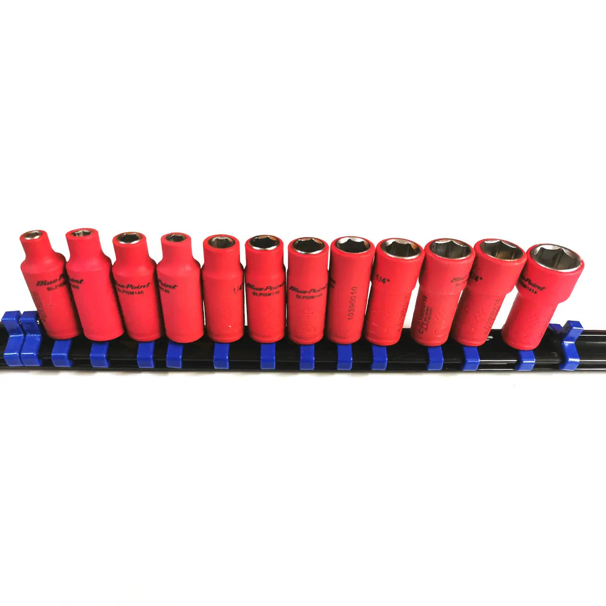 Blue Point 1/4  Insulated Metric Sockets 4mm-14mm 12 Sockets - FairTools Blue Point 1/4  Insulated Metric Sockets 4mm-14mm 12 Sockets