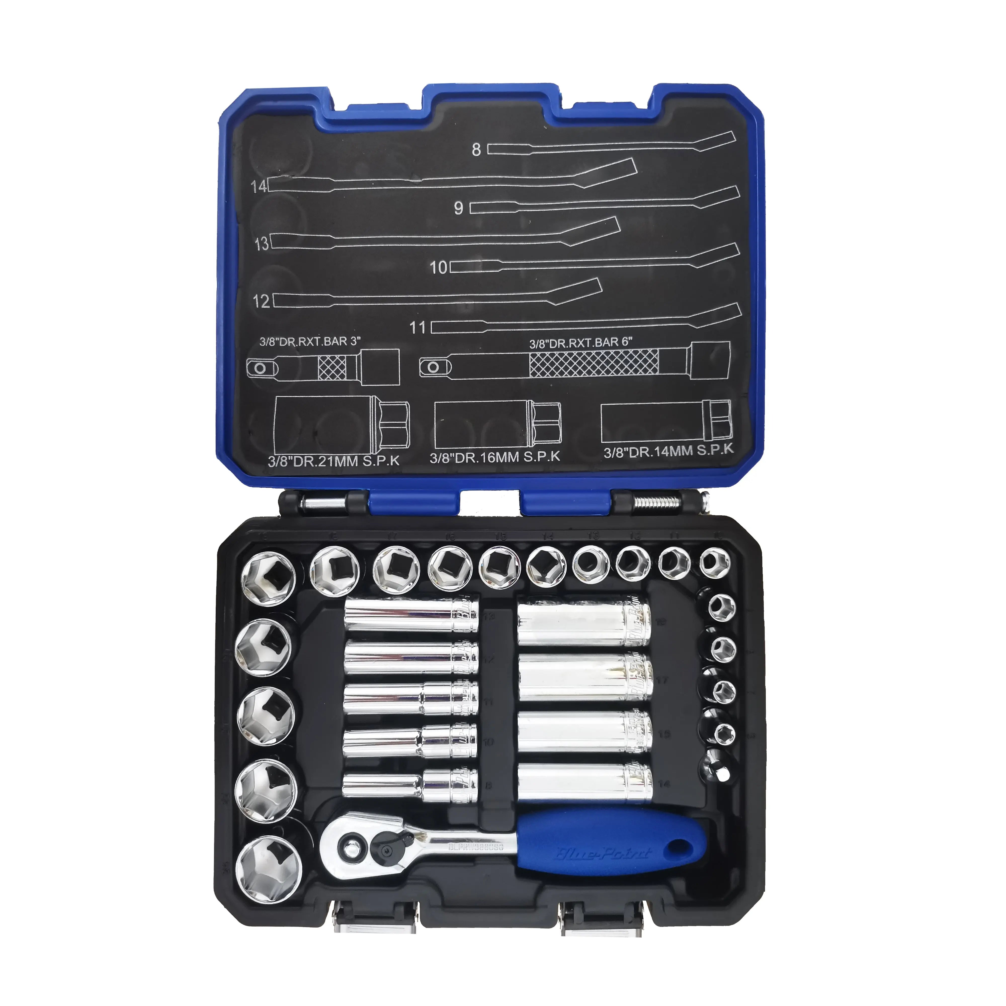 Blue Point Tools 41-Piece 3/8 Drive Metric General Service Set - FairTools